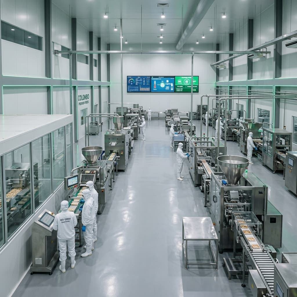 Ultra-modern food manufacturing facility in Colombo